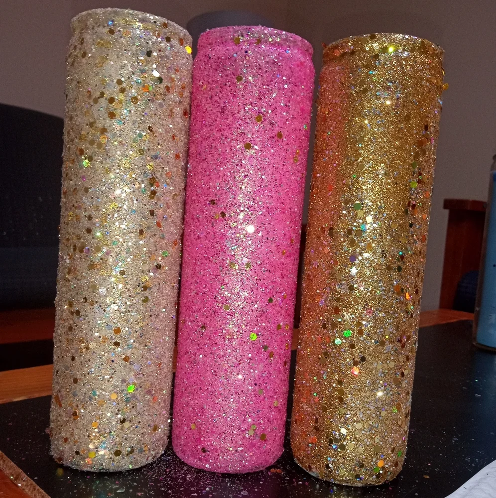 Decorator candles and party glassware